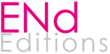 logo de ENd Editions, mettant en valeur les artistes qui se font auteurs par Viviane Zenner